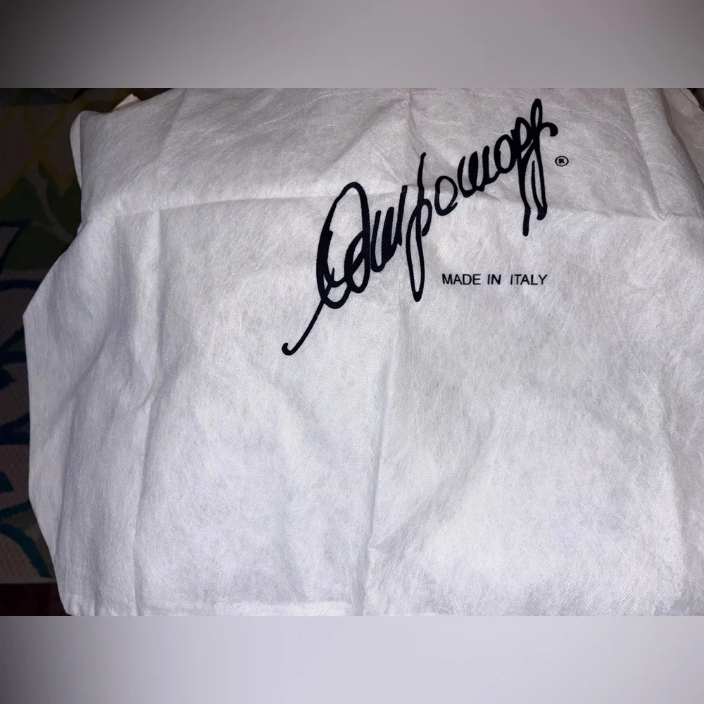 NWT Caterina Lucchi Large Studded Leather Hobo - Moro/Beige - Italy - Picture 12 of 16